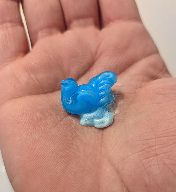 My Shaving Gel Looks Like A Little Chicken