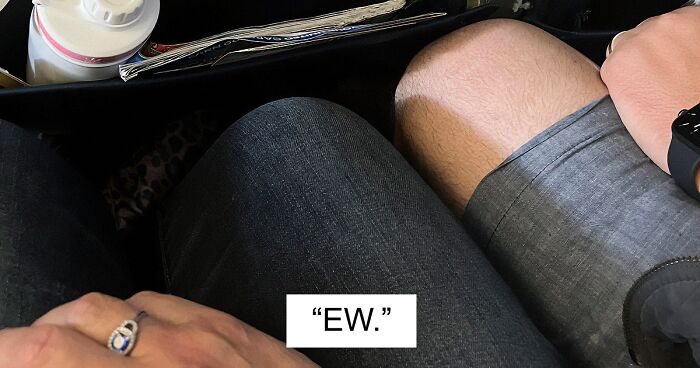 Man Slammed For “Manspreading” Next To Woman On Flight