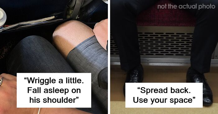 “Trigger For Me”: People Fume After Woman Shows Passenger “Manspreading” On Flight