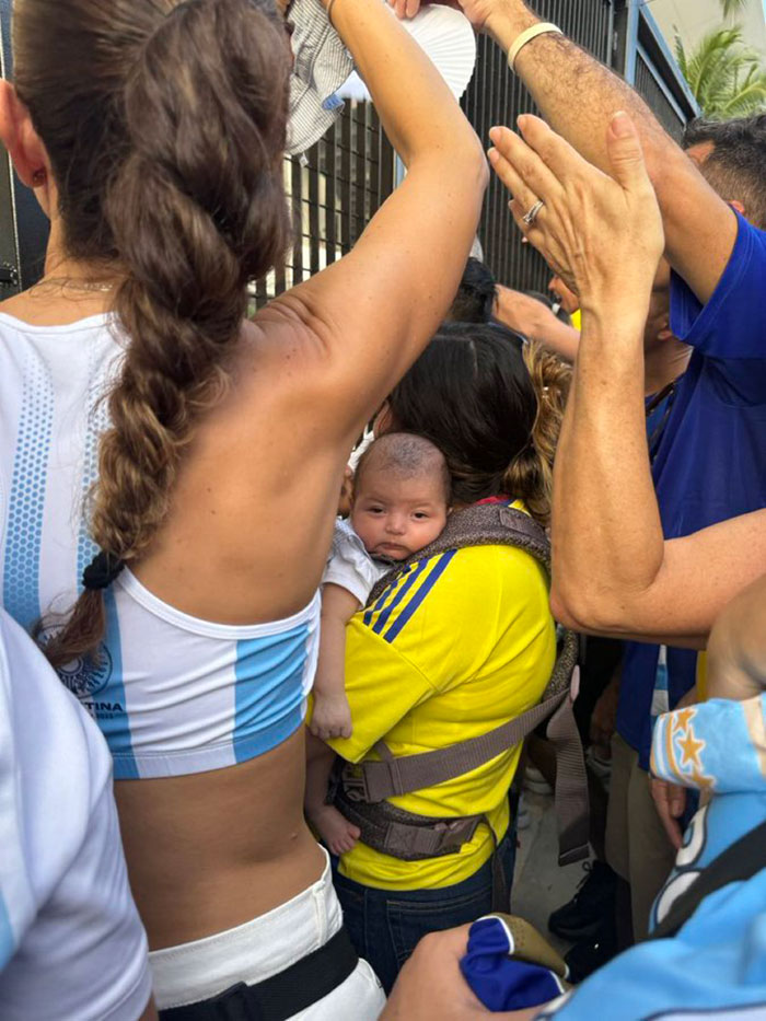 Thousands Of Soccer Fans Enter Stadium Without Tickets In Stampede, Putting Infants In Danger