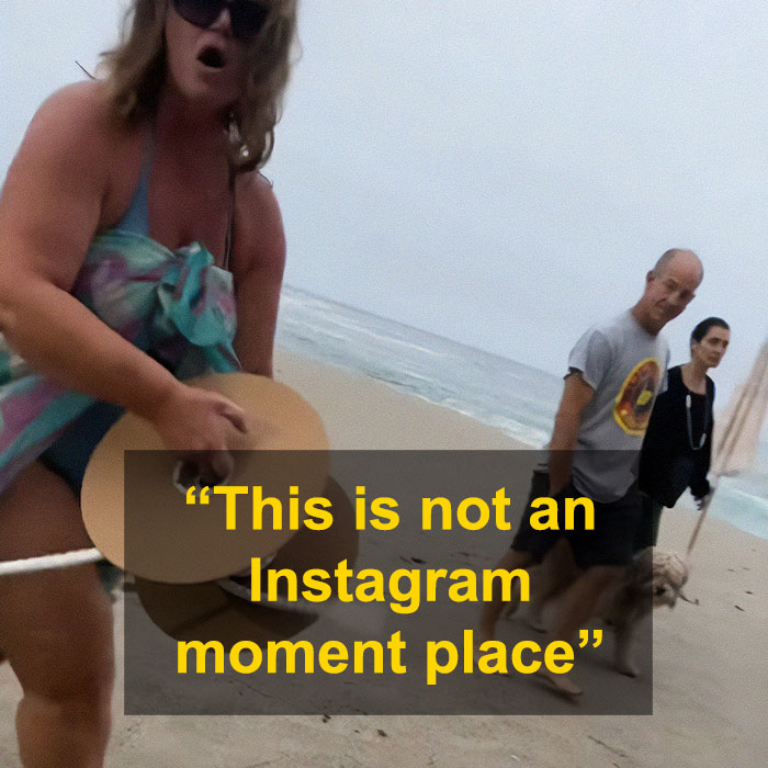 “Karen Of The Week” Sparks Outrage After Claiming Public Beach As Private Property