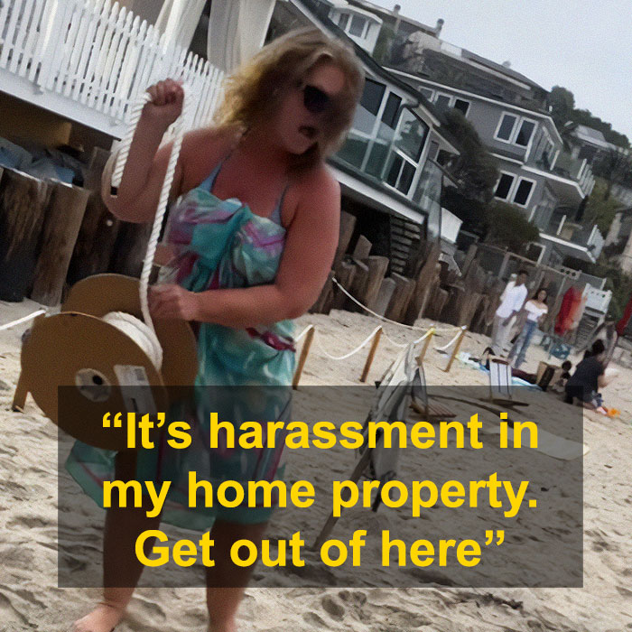 “Karen Of The Week” Sparks Outrage After Claiming Public Beach As Private Property