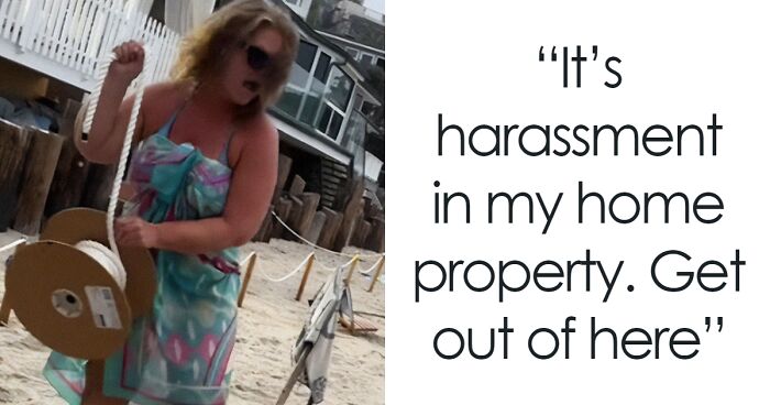“Karen Of The Week” Sparks Outrage After Claiming Public Beach As Private Property