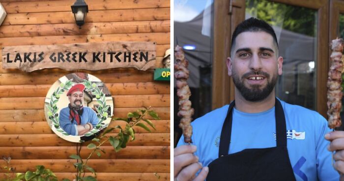 Dad Builds Greek Restaurant In His Backyard, It Becomes A Local Hotspot, Attracts Visitors Worldwide