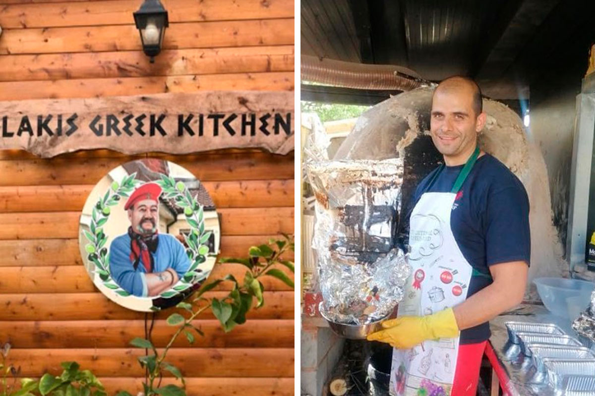Dad Builds Greek Restaurant In His Backyard, It Becomes A Local Hotspot, Attracts Visitors Worldwide