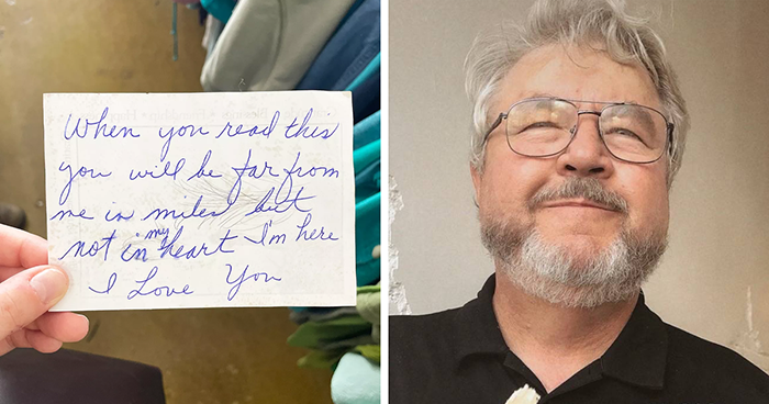 Man Passes Away Due To Covid, Daughters Go Thrifting And Find Note That Seems Written By Their Late Dad