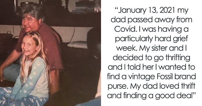 Netizens Melt As This Woman Shares A Note She Found In A Purse That She Thrifted After Dad’s Passing