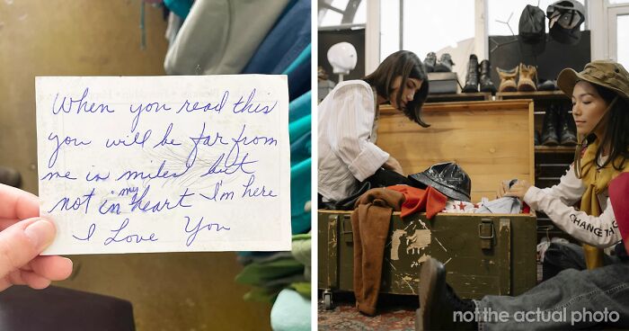 Man Passes Away Due To Covid, Daughters Go Thrifting And Find Note That Seems Written By Their Late Dad