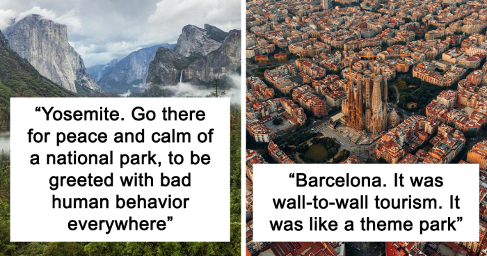 60 Travel Destinations That Don’t Give The Same Experience Anymore Because Of Big Crowds