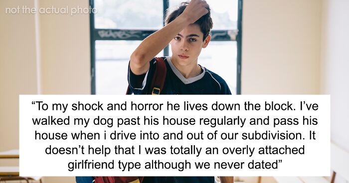 Woman Is Horrified To Find Her Crush From 20 Years Back Living Just A Block Away From Her 