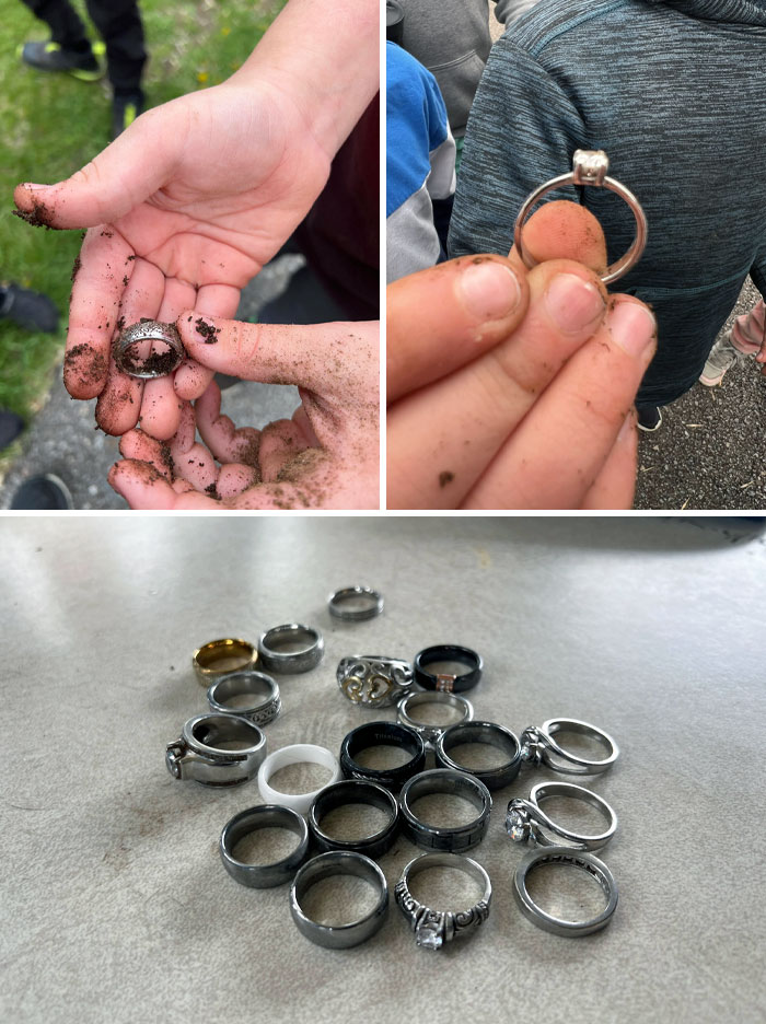 Yesterday, On Our 4th Grade Field Trip To A Local State Park, My Students Found Actual Hidden Treasure