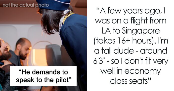 Copilot Pranks Raging Passenger By Inviting The Guy Who Wouldn’t Let Him Recline To Get Upgraded