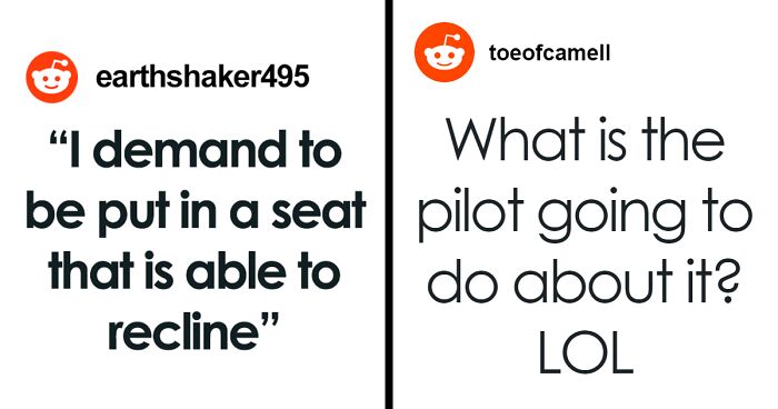 “I Wasn’t Talking To You”: Entitled Passenger Demands Reclining Seat, Gets Owned By The Copilot