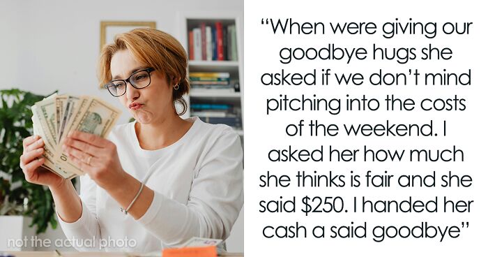 Sibling Is Asked To Chip In $250 After Their Family Stays At Sister's House Over The Weekend