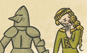 This Artist's Medieval-Style Comics Hilariously Tackle Today's Dating Issues (17 Pics)