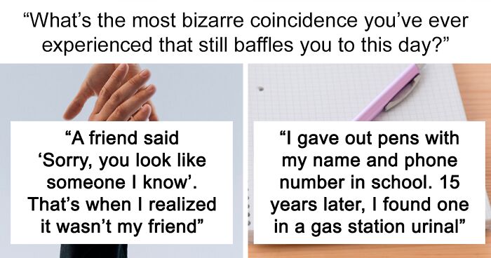 People Were Left Speechless When They Realized What Rare Coincidences They Experienced