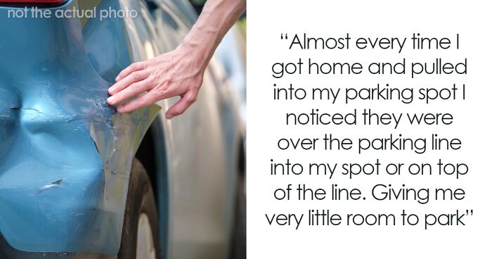 Neighbor Dents Resident’s Car Without Leaving A Note, They Pettily Correct Their Behavior