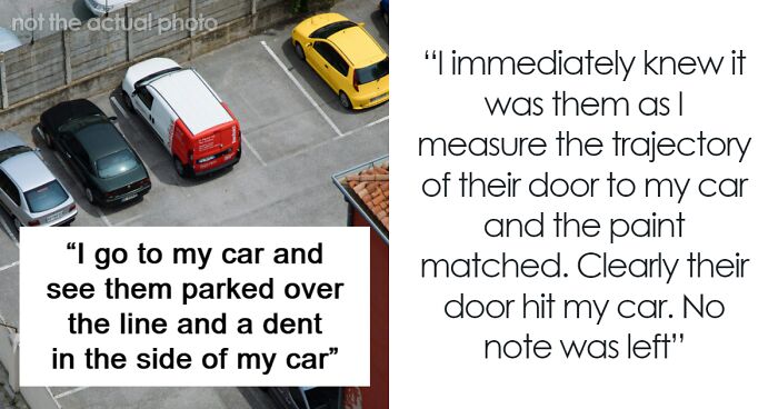 Neighbor Dents Resident’s Car Without Leaving A Note, They Pettily Correct Their Behavior