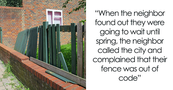 Neighbor Tries To Make Man Fix His Fence So They Could Use The Pool, He Removes It As Retaliation