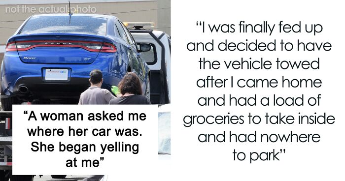 Woman Repeatedly Takes Pre-Paid Parking Spot, Faces Trouble When Owner Gets Her Car Towed