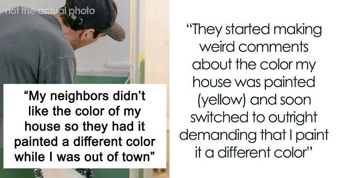 Woman Almost Drives Past Her Home After Being Away For 2 Weeks As Neighbors Repainted It