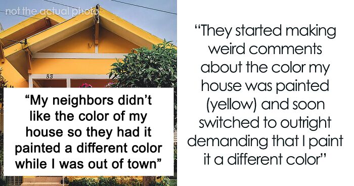 The Color Of This Woman’s House Drives Neighbors Crazy, They Decide To Paint It While She’s Away