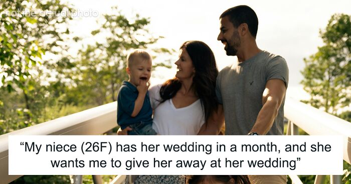 Woman Asks Uncle To Give Her Away At Her Wedding, Despite The Fact His Wife Hates This Idea