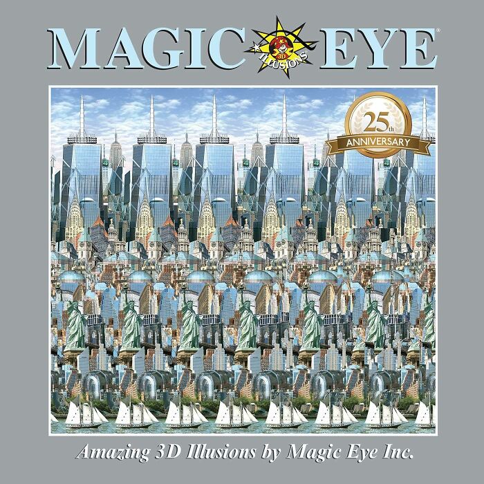 These Might Be The Reason Why We All Need Glasses Today, But We'd Still Buy The Magic Eye 25th Anniversary Book Without Blinking!