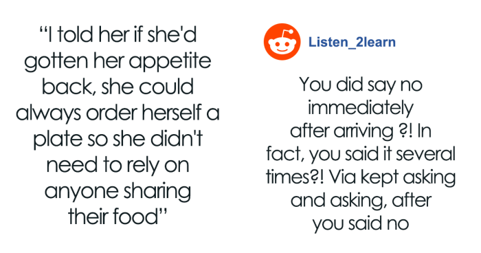 Friends Told To Pay Up Or Get Lost After Gluten-Free Meal Refusal Leads To Emotional Outburst