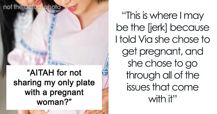 “I Didn't Agree To This”: Pregnant Woman Bursts Into Tears After A Friend Won’t Share His Food