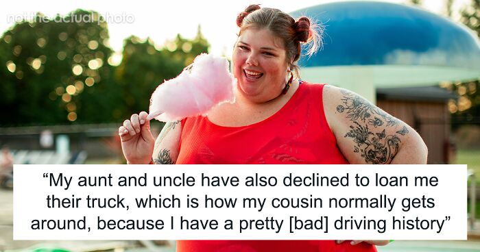 Person Asks If They Are A Jerk After Refusing To Wheel Obese Cousin Around In A Wheelchair 