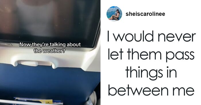 Couple’s Flight Hack Sparks Outrage After Passenger Stuck Between Them As They Talk Over Her