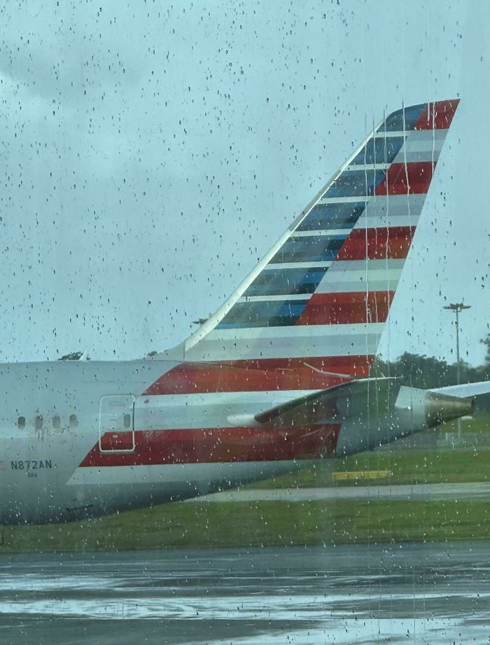 American Airlines Flight From Portugal To Pennsylvania. I Was Supposed To Be On That Flight