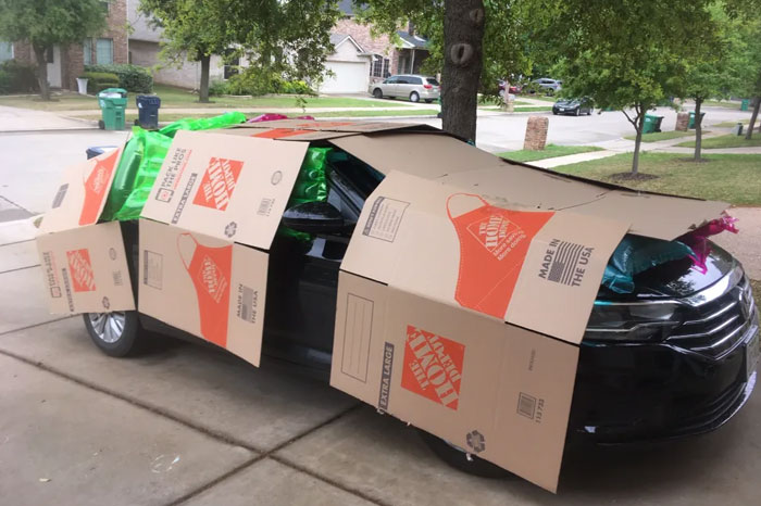 Hail Protection In Denton. 2 Cars In Garage, 3rd Won’t Fit... How To Hail-Proof A Volkswagen Jetta