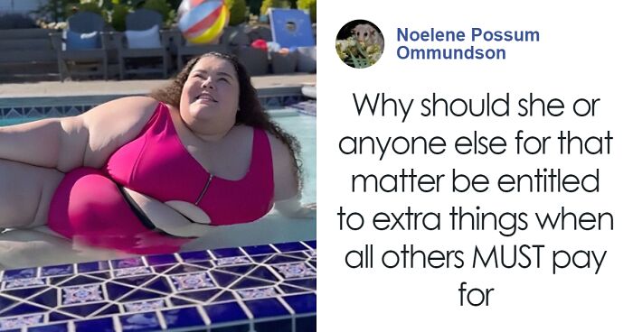 Plus-Size Influencer Who Slammed Airline Staff Now Wants Mandatory Pool Handrails