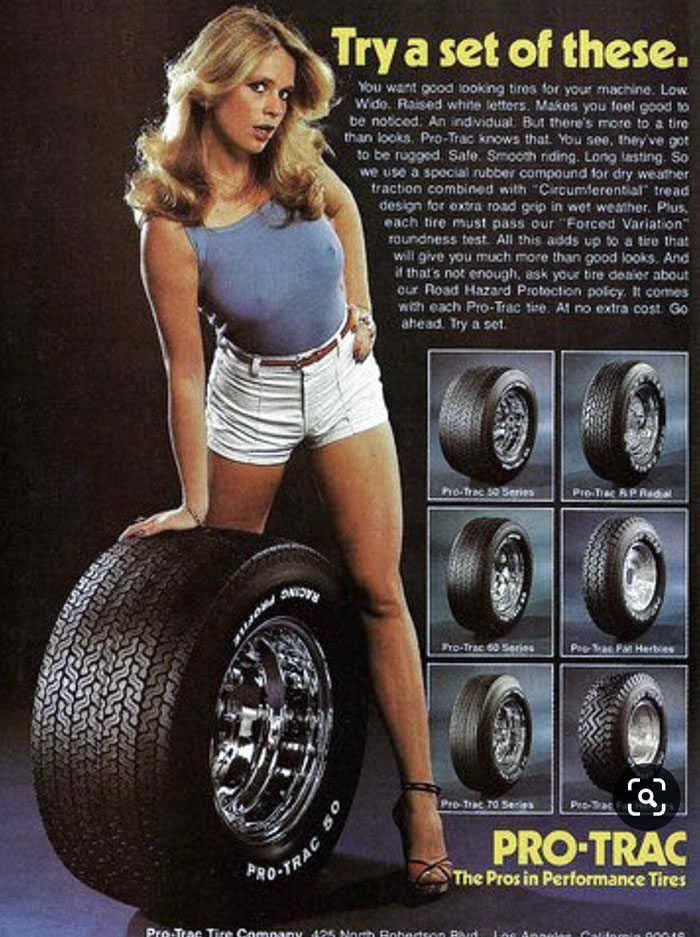 Sexist Tire Ad From 1977