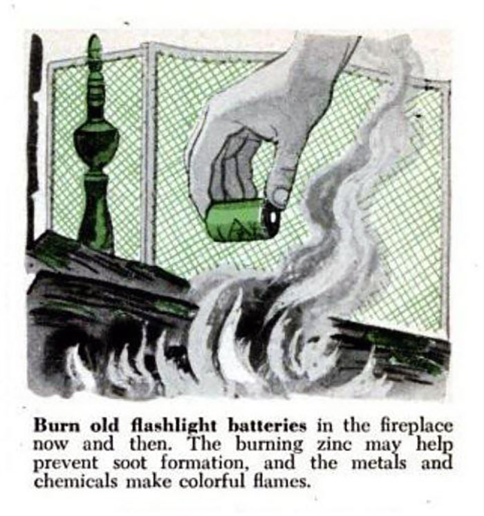 An Ad From The 1950s Gives Tips On How To Dispose Of Batteries