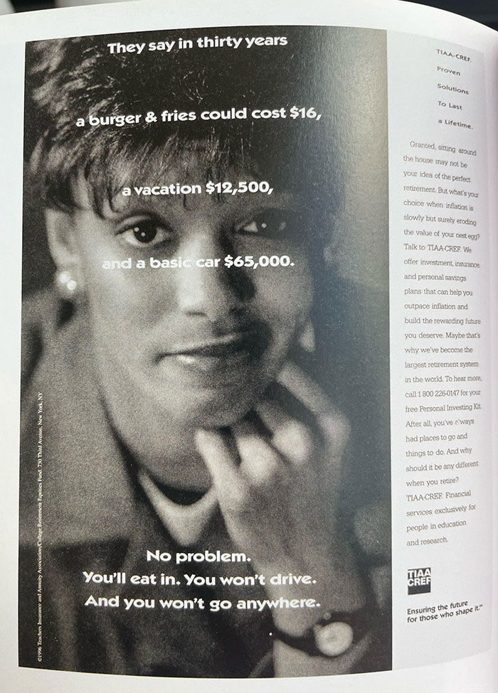 An Eerily Accurate Ad From 1996 I Found In An Advertising Book