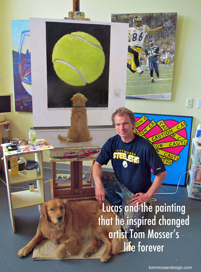 A Painting Of My Golden Retriever That Went Viral And Changed My Life Forever