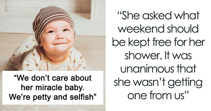 Woman Expects Friends To Throw Her A Baby Shower When She Didn’t Allow Any Of Them To Have One