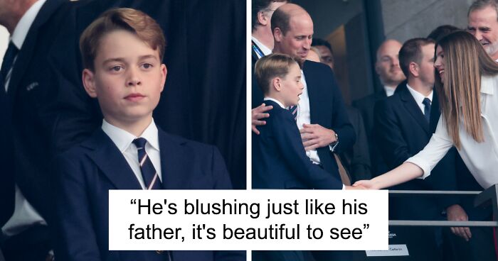 Prince George And Spanish Princess Sofía Have Sweet Exchange At Euro 2024 Final