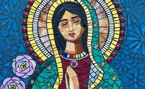 I Am A Mosaic Artist Who Captured The Creation Process Of My Portrayal Of ‘Mary’ From The Bible