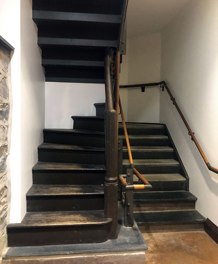 Stairs In The Basement Of A Princeton University Dorm