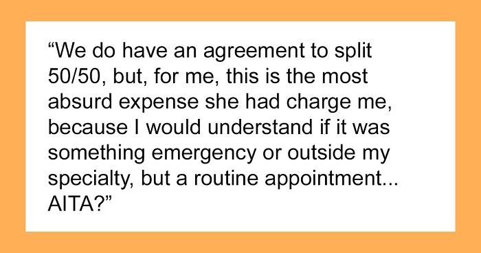 Dentist Dad Could Have Done Son’s Procedure Himself, Angry When Wife Saddles Him With Half The Bill