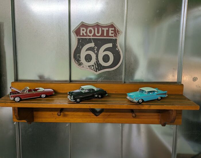 Get Your Kicks On Route 66 (Without Leaving Your Couch) With This Classic Metal Tin Sign