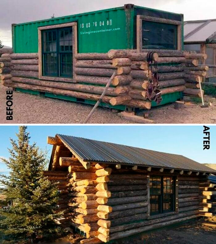 Log Cabin Home Transformation