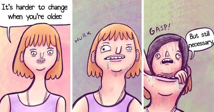 30 Ridiculous Comics Filled With Unexpected Humor By This Artist (New Pics)