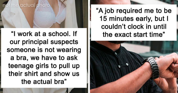 People Hate The Ones Responsible For These 69 Stupid Rules At Their Work Or School