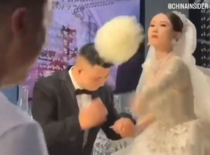 “Imagine Doing That To Someone Who Invited You”: Viewers Defend Angry Bride In Viral Video