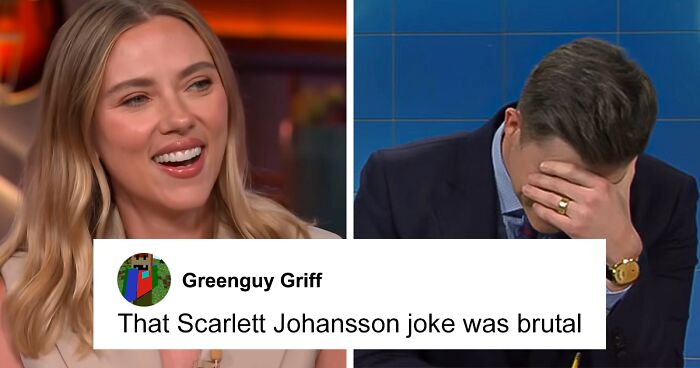 Scarlett Johansson “Blacked Out” After Colin Jost Was Forced Into SNL Joke About Her Body